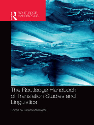 cover image of The Routledge Handbook of Translation Studies and Linguistics